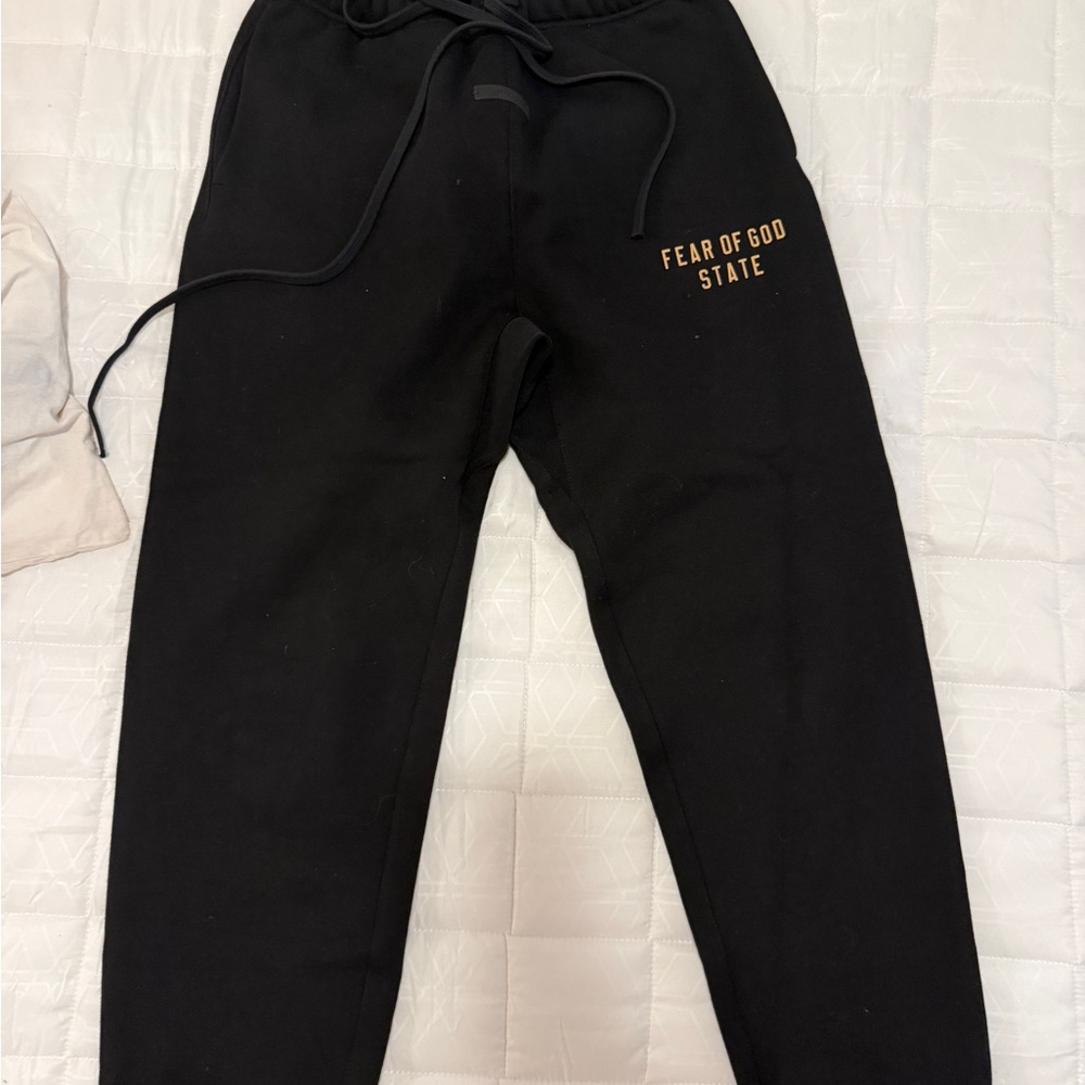 Fear of God Essentials Women’s Black Joggers